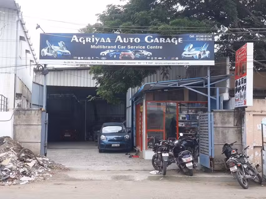 Agriyaa Auto Garage /Multi Brand Car service Centre / Car Detailing / Car Denting Repair service