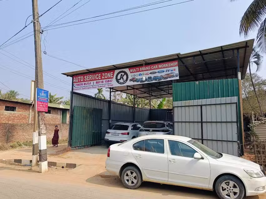 Auto service zone