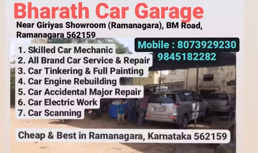 Bharath Car Garage and Tinkering