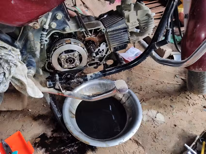 Bike servicing centre