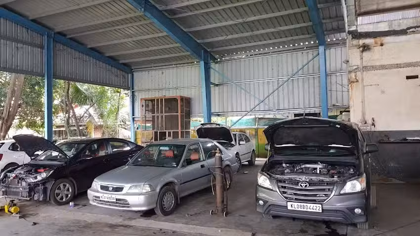 Blue Star Car A/C Workstation