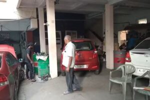 Car service workshop