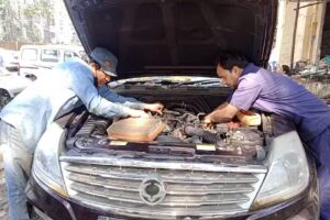 Diesel Maestro garage