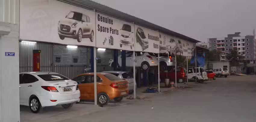 EnjoyGaadi Car Service Station