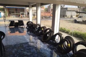 Ganpati Tyres workshop