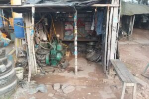 Haldar Tyre repairing shop