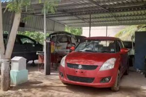 Indhujha Motors Tinkering Painting Toyota Care