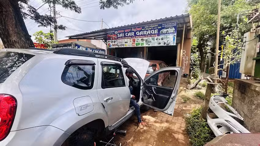 Indian car garage