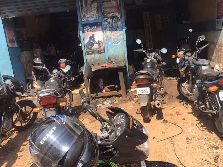 Kavitha Two wheeler workshop