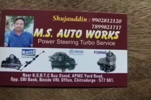 M S Auto works power steering turbo service