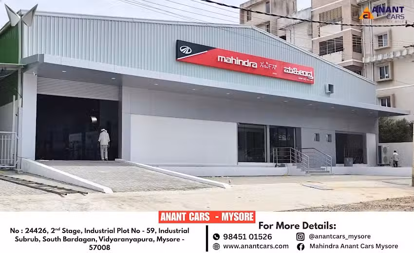 Mahindra Anant Cars Commercial Workshop and Bodyshop Mysore