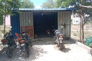 Prabhas two wheeler workshop