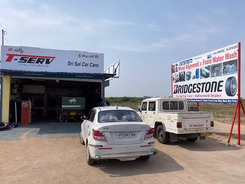 Sri Sai Car Care ( Multi-Brand Car Garage, 3D Wheel Alignment, Car Wash , Detailing & Teflon )