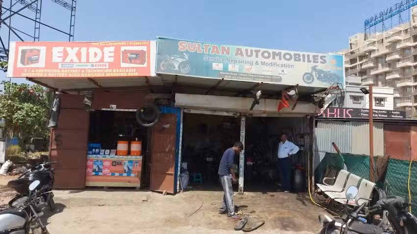 Sultan Auto mobiles all all two wheeler servicing and maintenance
