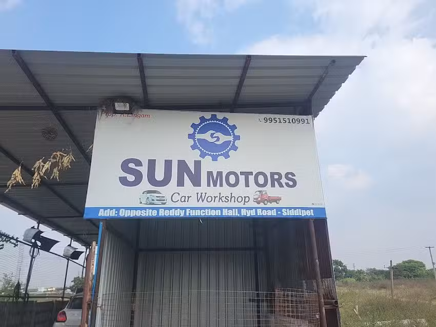 Sun motors car Workshop