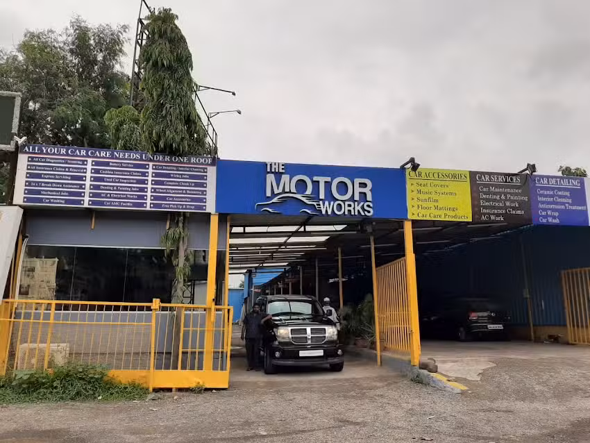 The Motor Works | Best Car Garage in Viman Nagar | Best Car Service Center in Viman Nagar | Car Denting | Car Painting