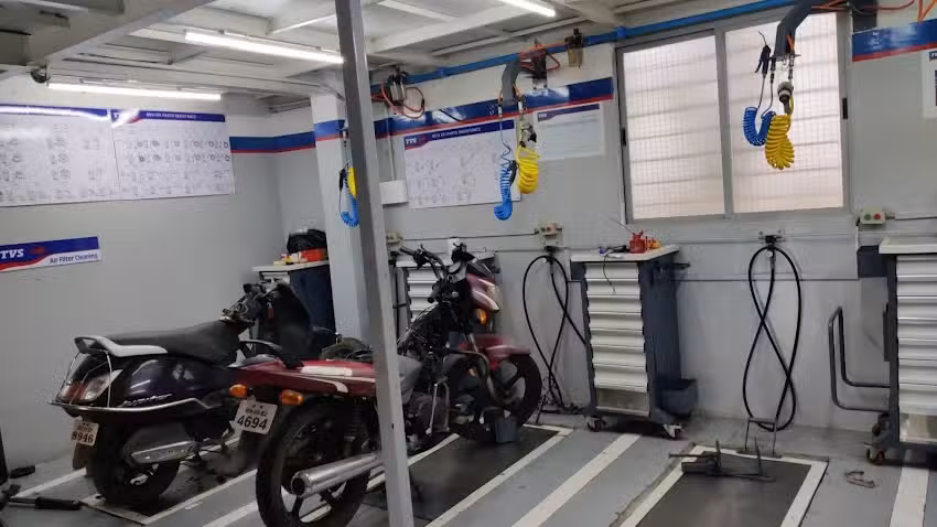 TVS showroom and service center