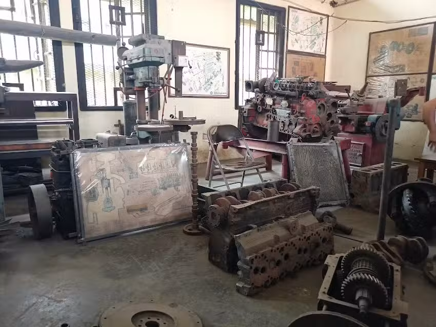 Workshop Of Assam State Transport Corporation